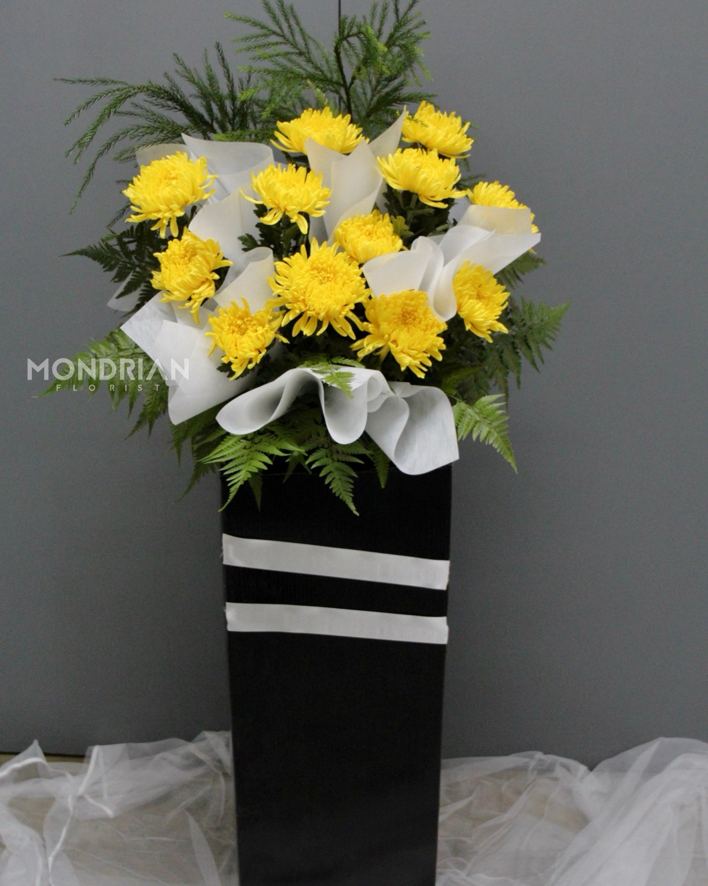 Condolence flower Stand | funeral flower stand | sympathy flower stand | send funeral flower sg