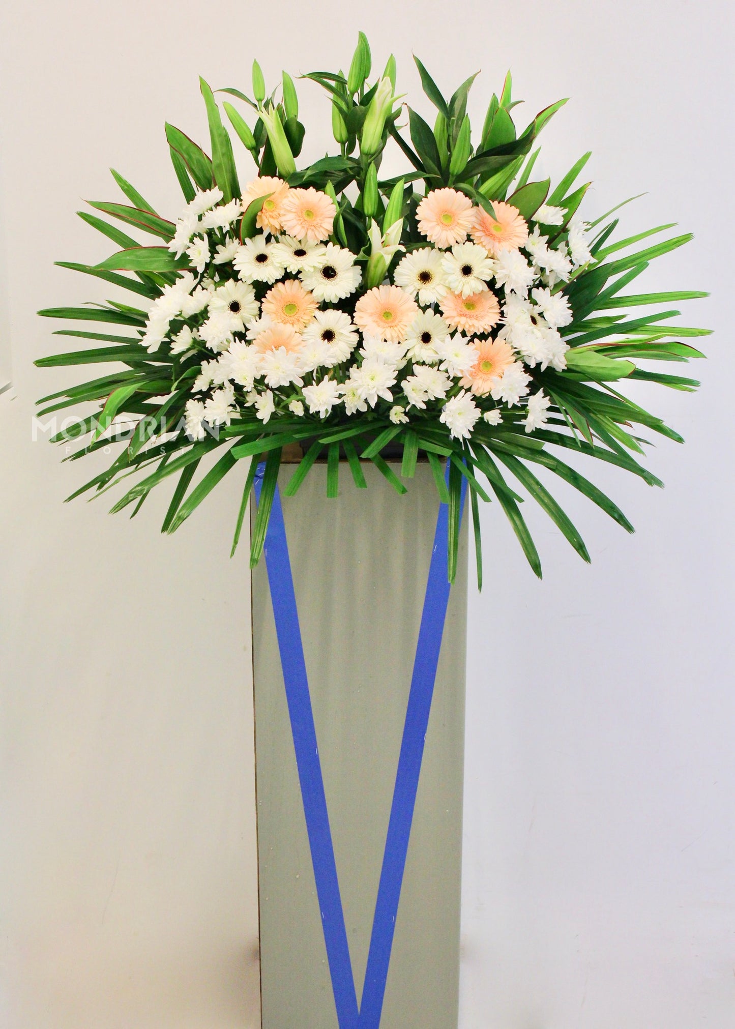 Condolence Cross Stand | funeral flower stand | sympathy flower stand | funeral flower sg
