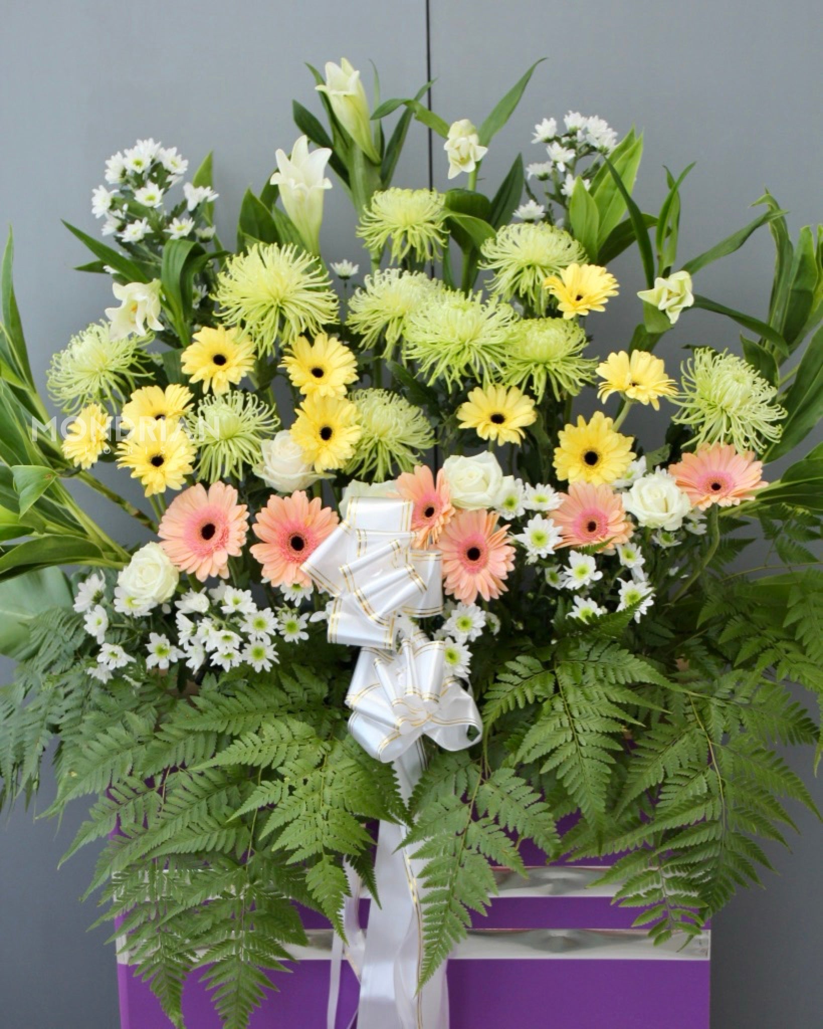 Condolence flower Stand | funeral flower stand | sympathy flower stand | send funeral flower sg