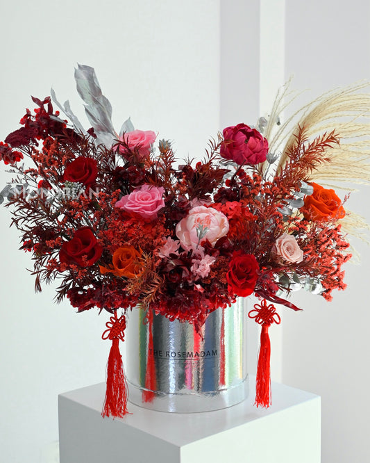 Preserved Blooming Box - Great Fortune