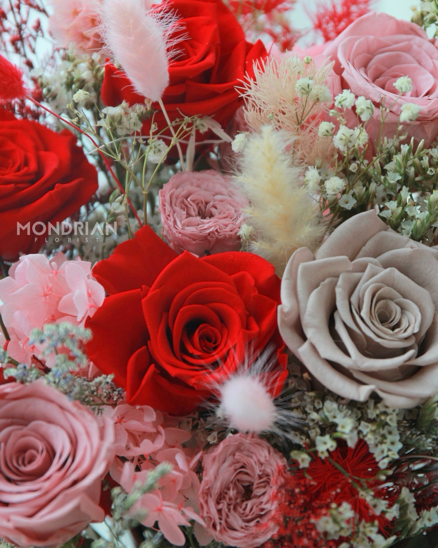 Dried Flower Bridal Bouquet | SG wedding Florist | ROM bouquet | photo shooting flower | preserved bridal bouquet | Mondrian Florist SG