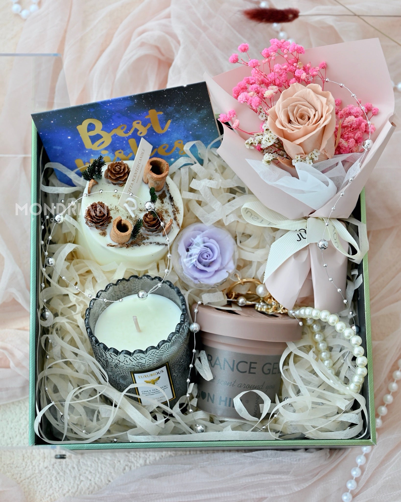 birthday gift box for her | gift box for him | surprise gift box | scented candle gift box