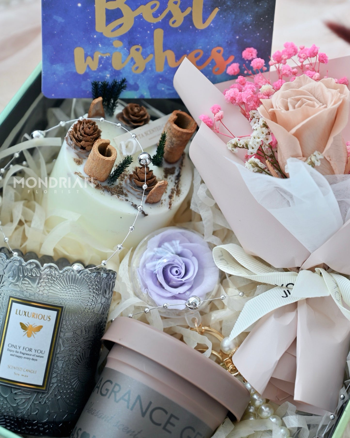birthday gift box for her | gift box for him | surprise gift box | scented candle gift box