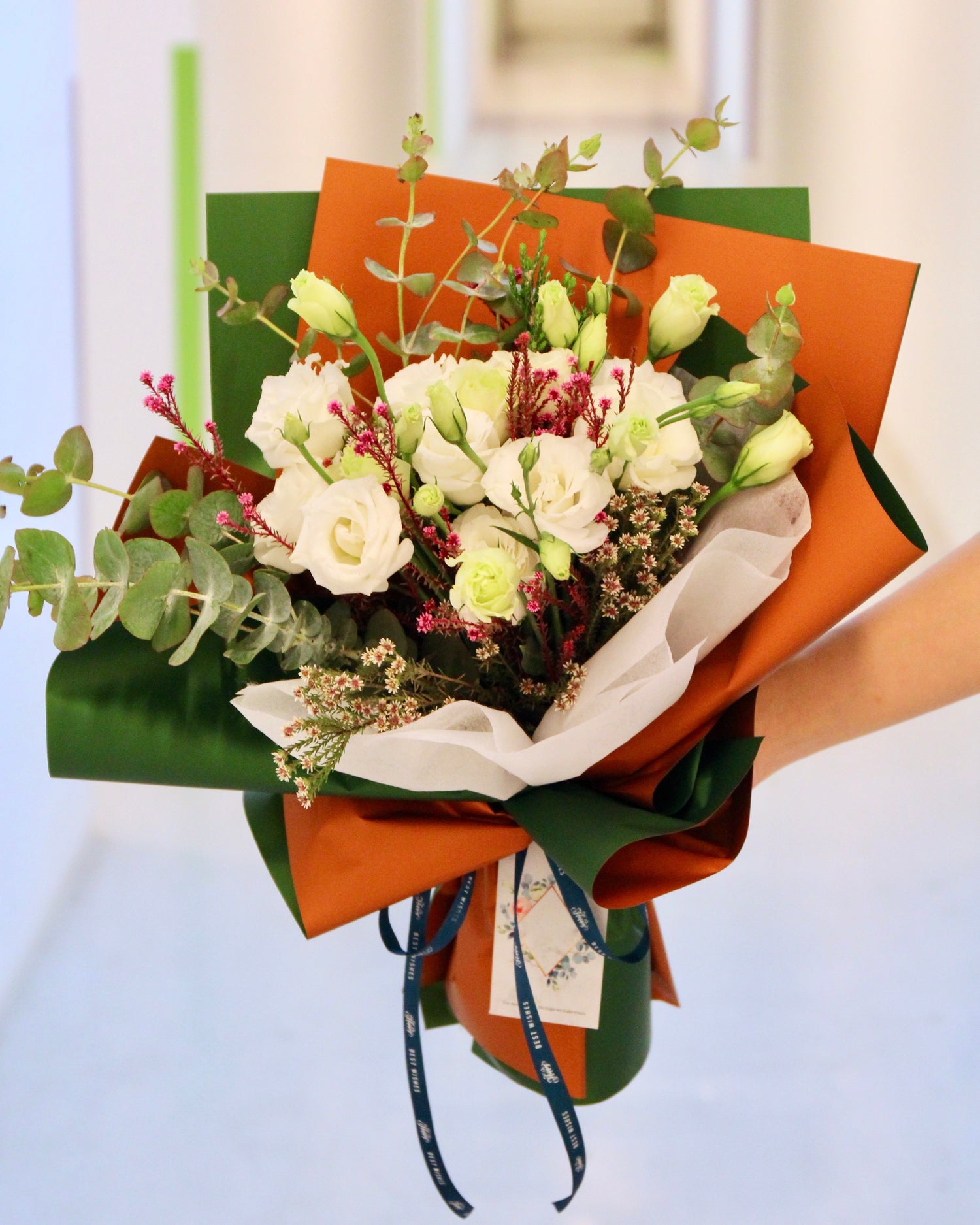 eustoma_Flower_ Bouquet - Mondrian_Florist_SG