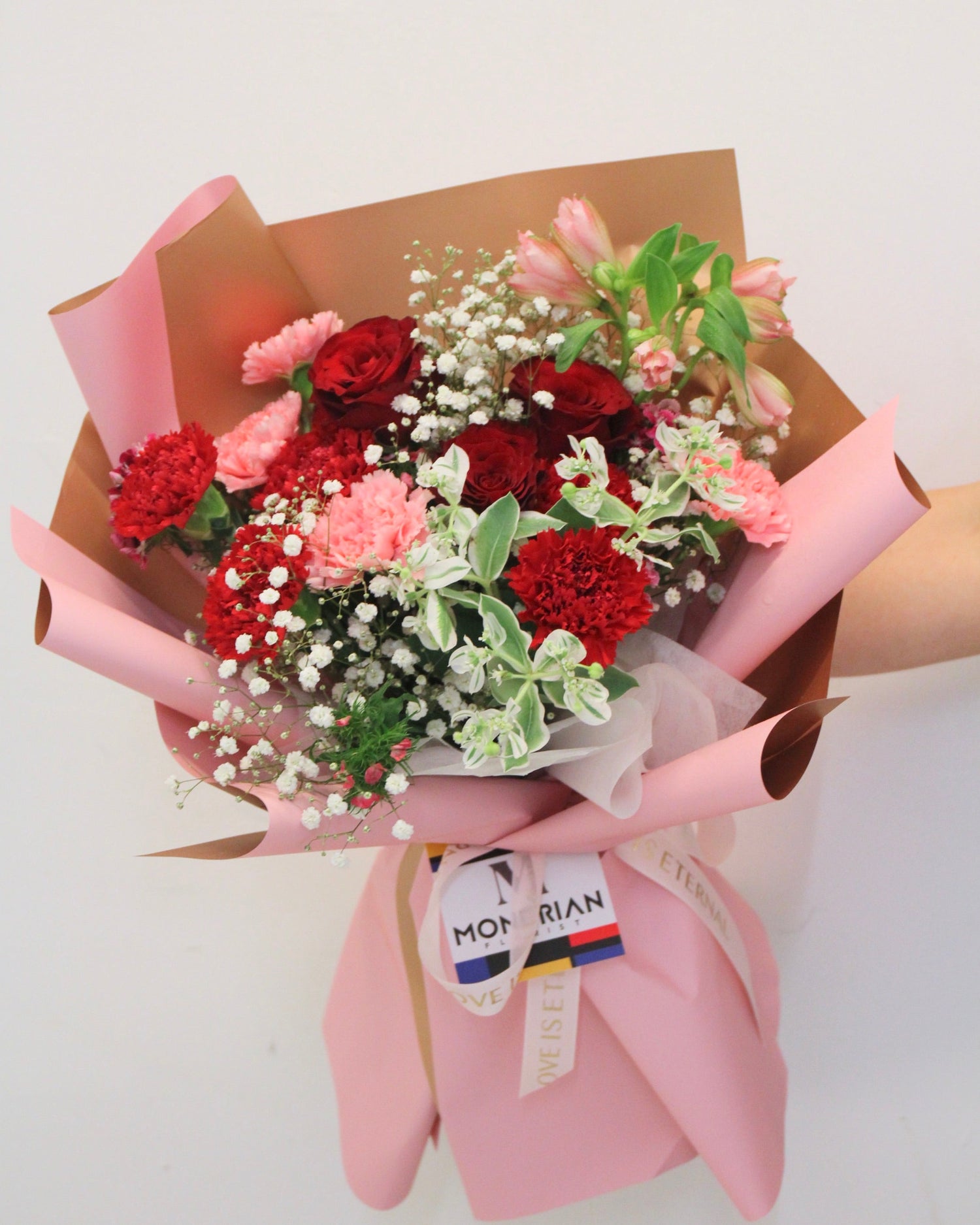 Carnation_Flower_ Bouquet | Same_Day_Flower_Delivery| Mondrian_Florist_SG