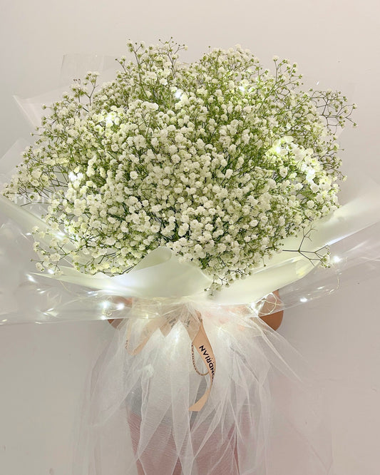 baby's breath bouquet | Fresh Flower Delivery | online florist | birthday flower | same day flower delivery | Mondrian Florist SG