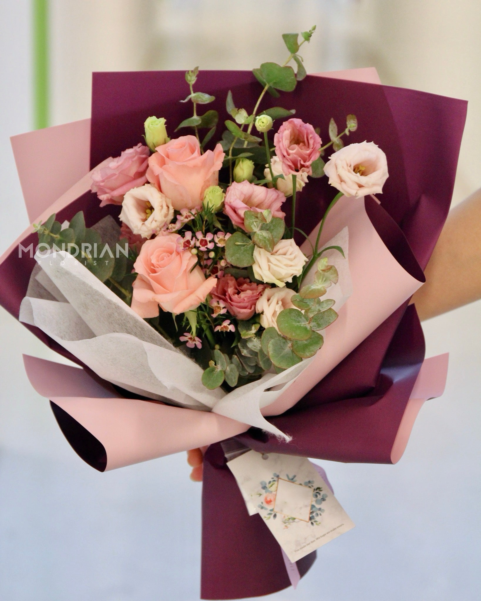 Roses Flower Bouquet | flower delivery | birthday flower bouquet sg | Flower Delivery in Singapore | Mondrian Florist SG