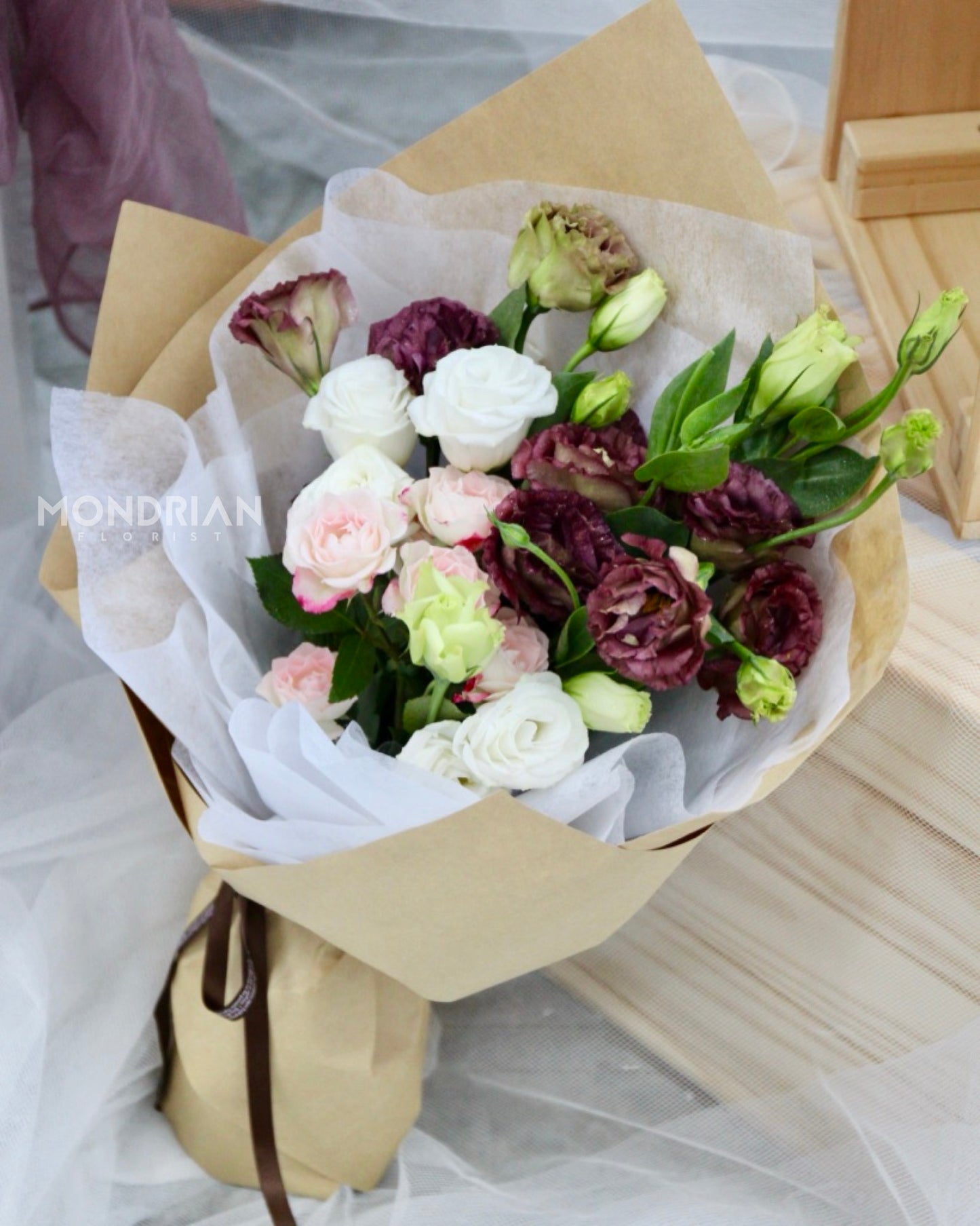 Roses Flower Bouquet | flower delivery | birthday flower bouquet sg | Flower Delivery in Singapore | Mondrian Florist SG