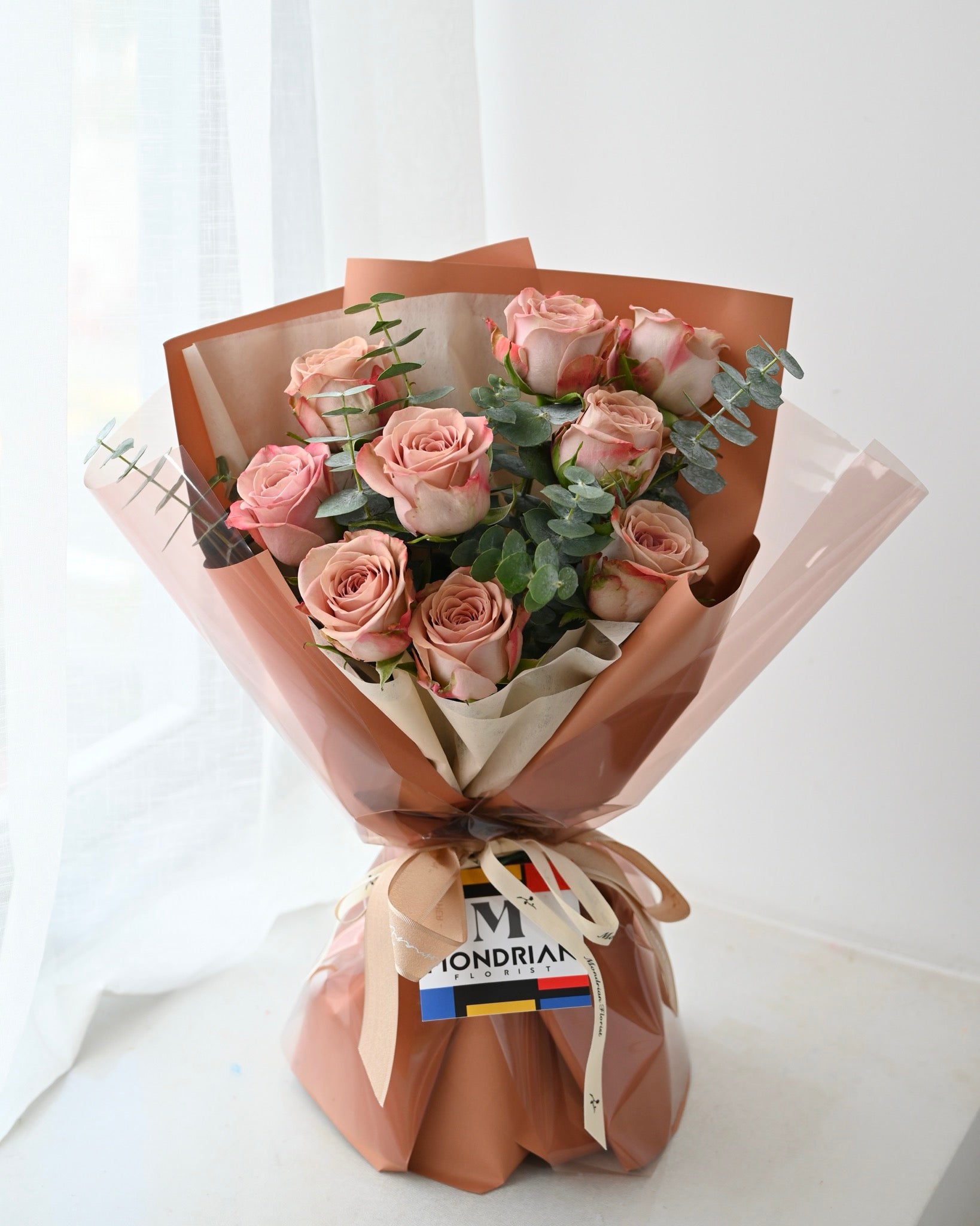cappuccino rose bouquet | rose only sg | graduation bouquet sg | brown ...