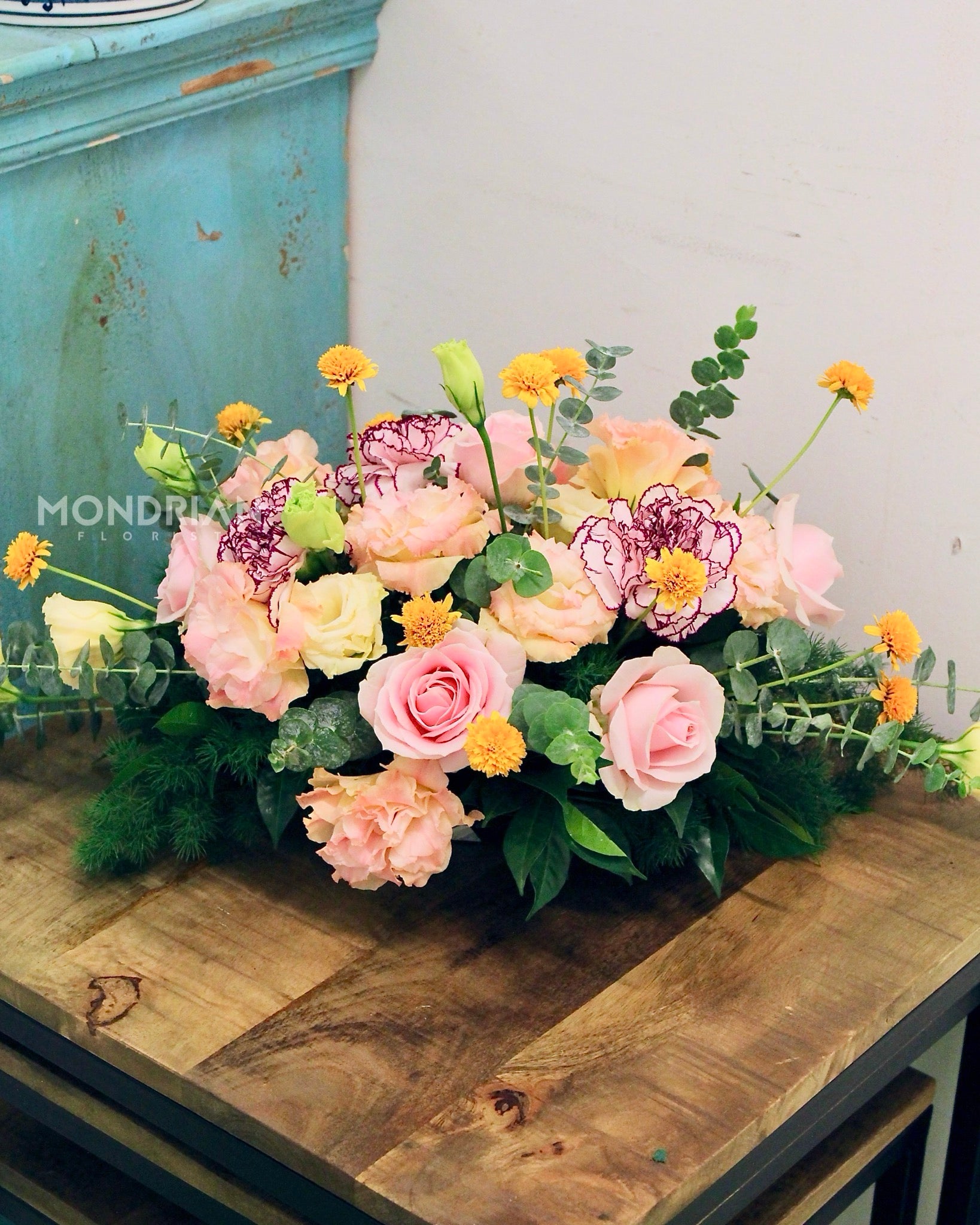 Fresh Flower Table Arrangements Amazon.com: BLOSMON Table Decor