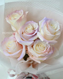 Fresh Rose Bouquet - Candy Floss