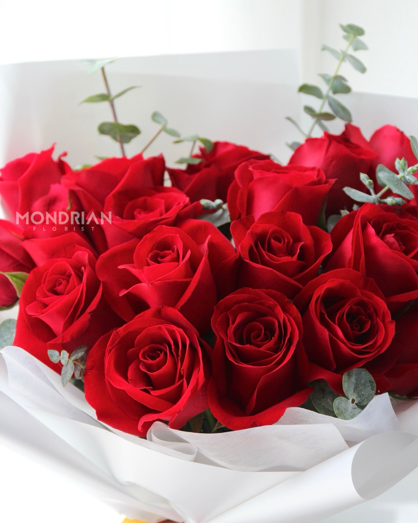 Red rose bouquet | rose only sg | flower bouquet sg | red rose delivery | birthday rose delivery | anniversary red rose | flower delivery sg| Mondrian Florist