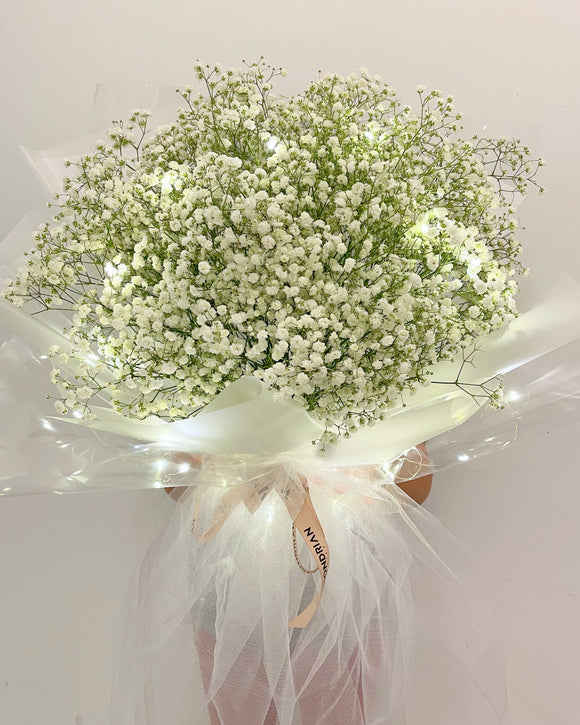 baby's breath bouquet | Flower Delivery | online florist | same day flower delivery | Mondrian Florist SG