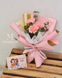 Mother's Day Flower Bouquet | carnation flower bouquet | Flower Delivery sg | Mondrian Florist SG