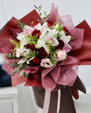 Cymbidium Orchid Bouquet | Flower Bouquet Delivery‎ | Rose bouquet | flower delivery | Mondrian Florist SG