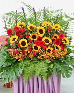 Grand Opening Flower Stand | congratulatory flower delivery | congratulation flower stand | shop open flower stand | Flower Delivery sg | Mondrian Florist SG