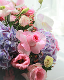 Table arrangement | ROM table centrepiece | wedding flower | sg wedding florist | flower delivery | Mondrian Florist SG