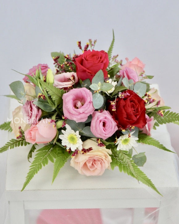 ROM Table Centerpiece - wedding flower - MondrianFlorist