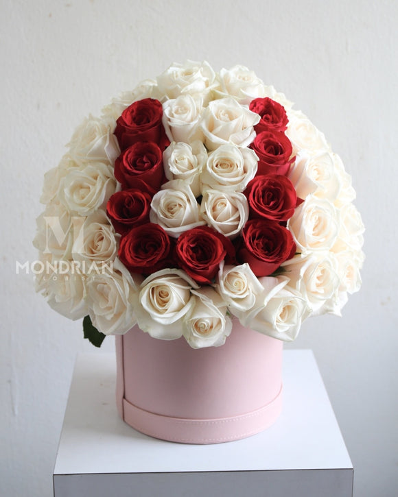 Rose only | 99 rose | flower basket | Flower Delivery Singapore‎ | Mondrian Florist SG