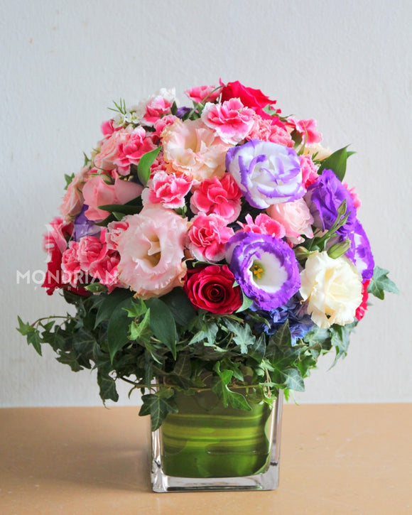 vase flower | ROM table arrangement | wedding flower flower delivery | Mondrian Florist SG